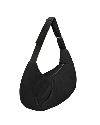 IVANKOV CLIFF PUFF SLING BAG (BLACK)