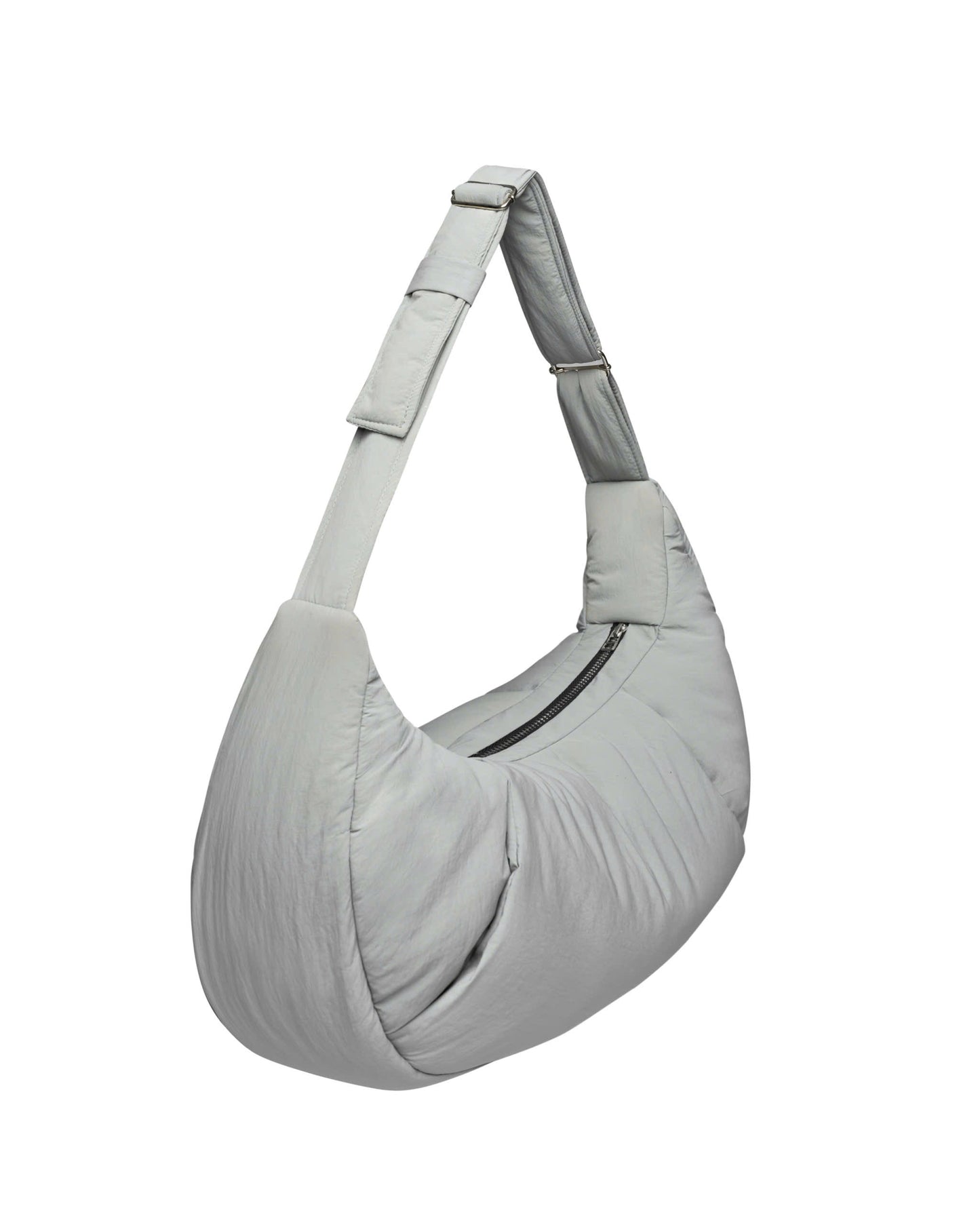 IVANKOV CLIFF PUFF SLING BAG (LIGHT GREY)