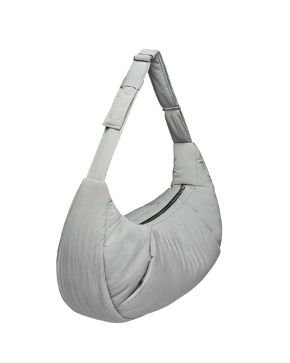 IVANKOV CLIFF PUFF SLING BAG (LIGHT GREY)
