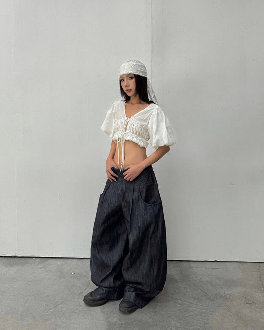 Orionis Wide Pants Raw Denim