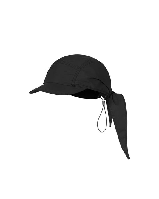 SAGITTARIUS.APLUS NYLON SCARF CAP (BLACK)