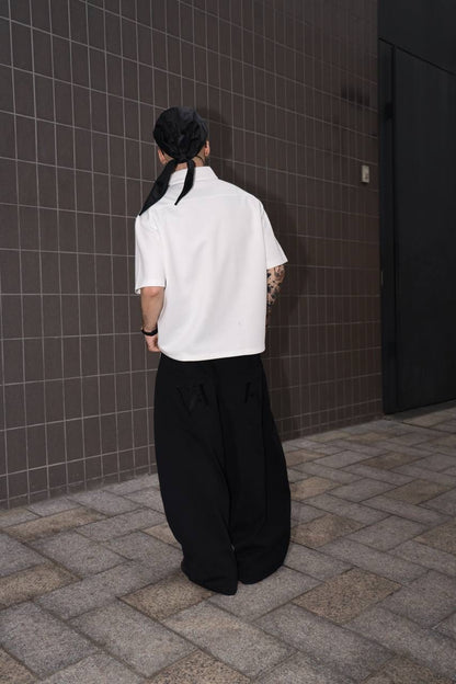 FVNXYTHINGS PLEAT 420 CURVE PANTS