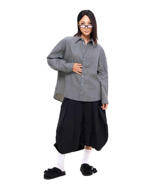 FVNXYTHINGS STRIPES CURVE SHIRT