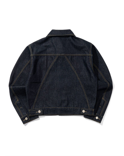 Boxy Raw Denim Jacket