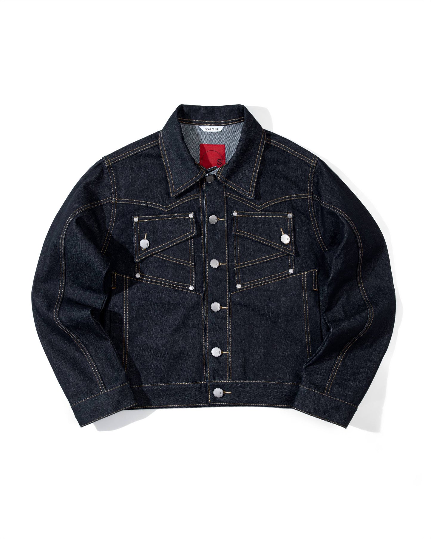 Boxy Raw Denim Jacket