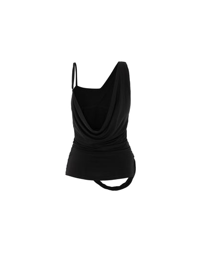 Selene Cowl Back Top
