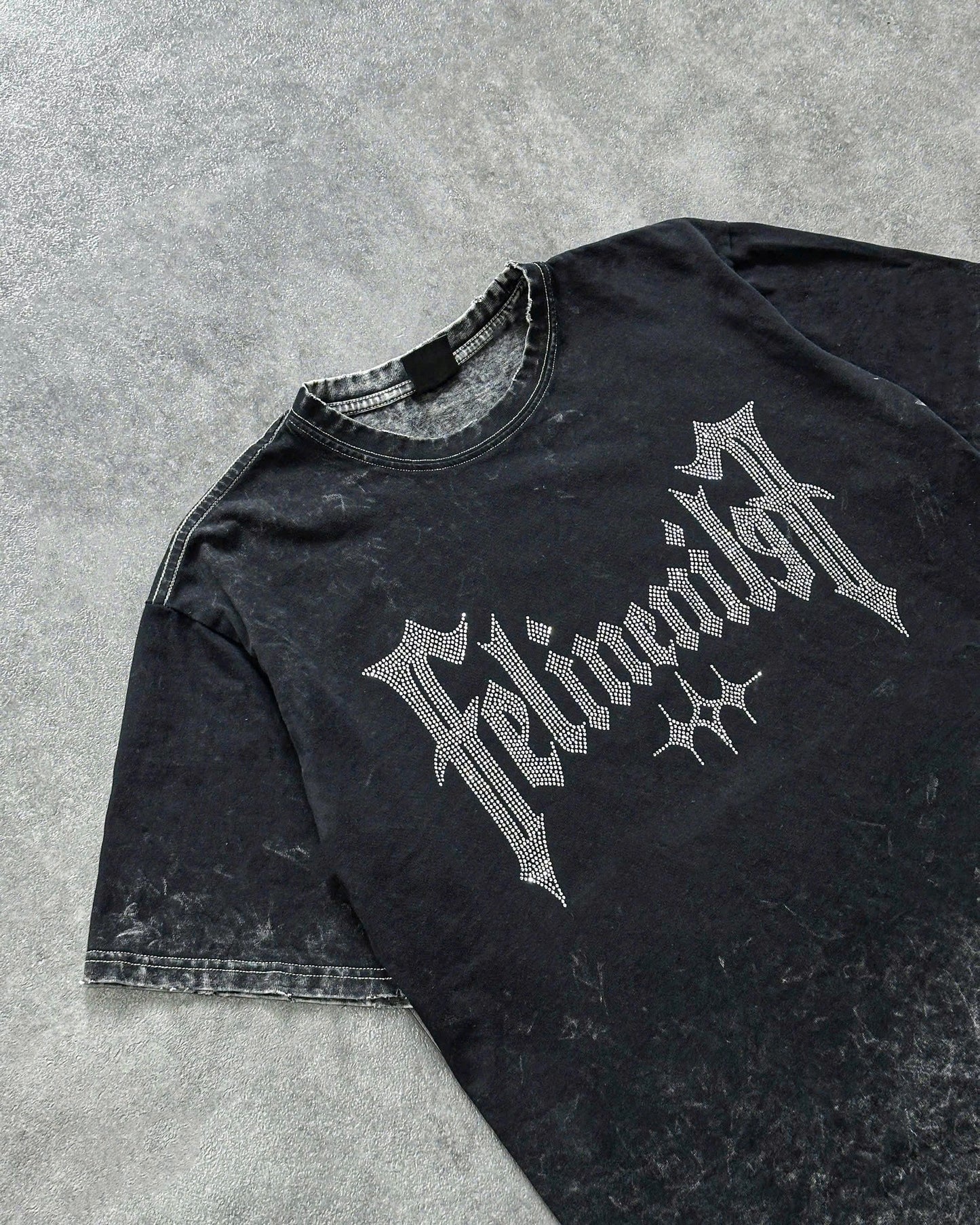 Rhinestone Wash Tee
