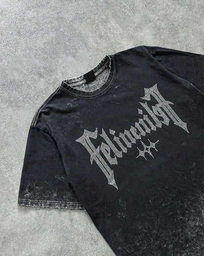 Rhinestone Wash Tee