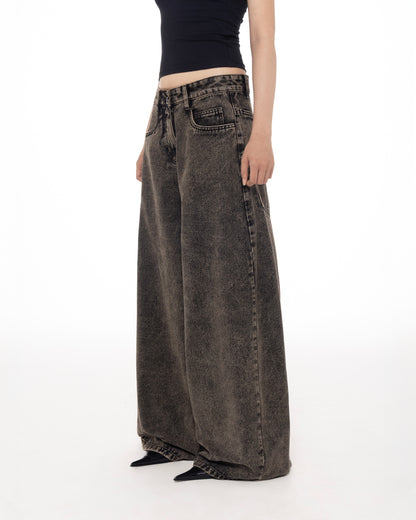 MELANCHOLY DAZEL DENIM PANTS (GREY)