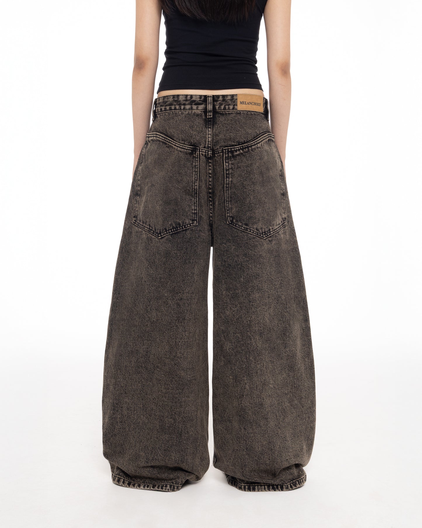 MELANCHOLY DAZEL DENIM PANTS (GREY)