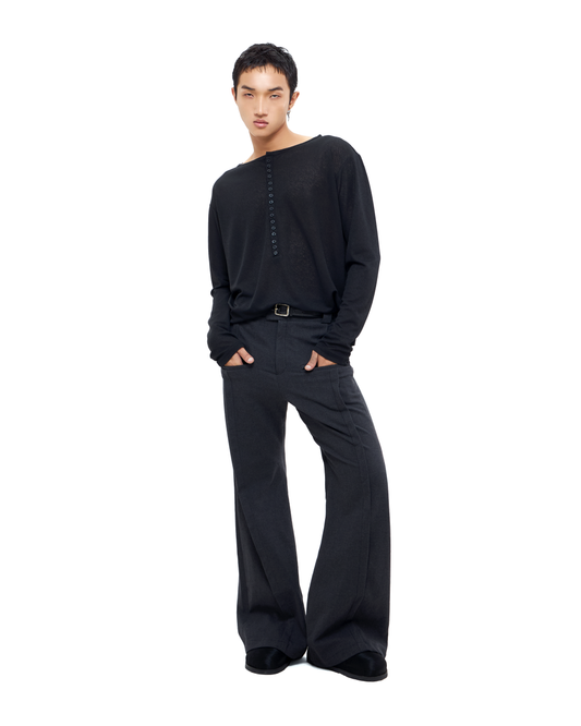 FVNXYTHINGS 15B LONGSLEEVES HENLEY SHIRT