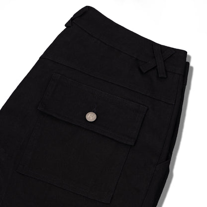 FVNXYTHINGS BIG PLEAT KAKI PANTS