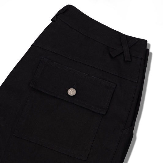 FVNXYTHINGS BIG PLEAT KAKI PANTS