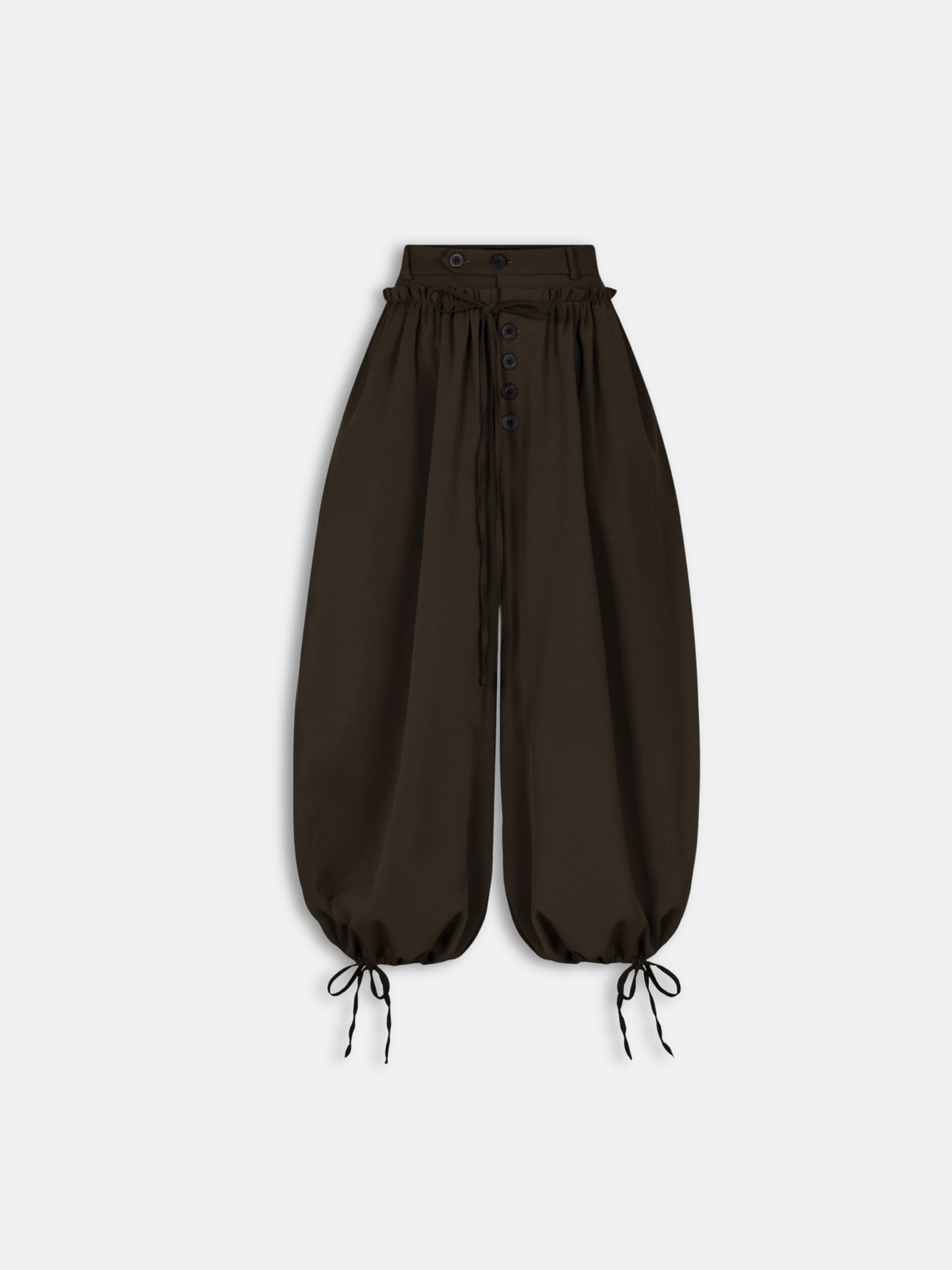 Kaelis Ruched Balloon Pants