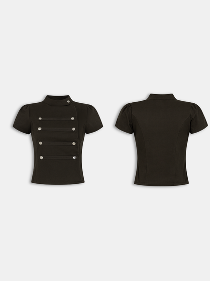 Orelis Button Top