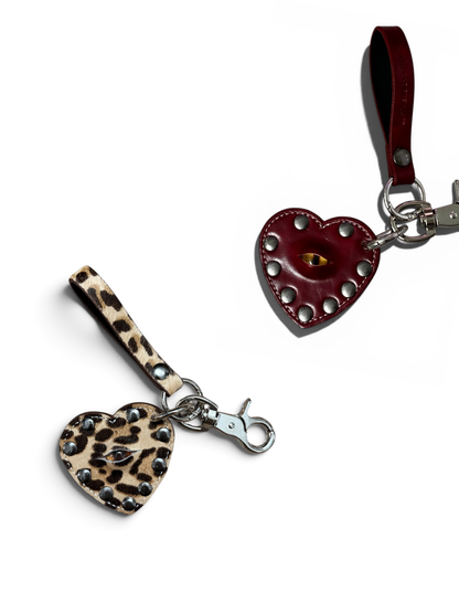 Punk Heart Keychain