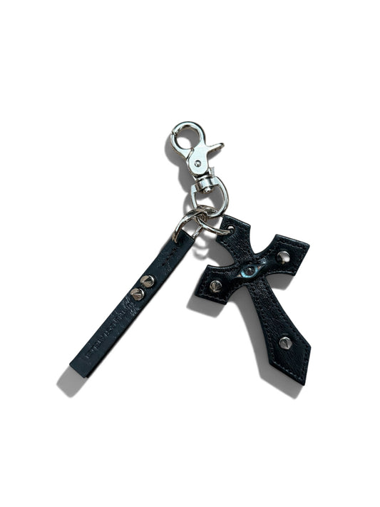 Punk Cross Keychain