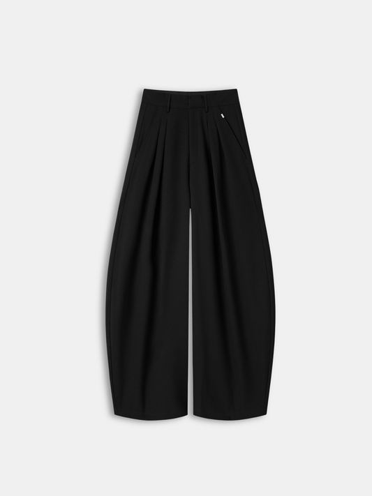 Lined Barrel Pants