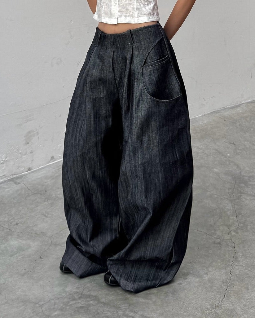 Orionis Wide Pants Raw Denim