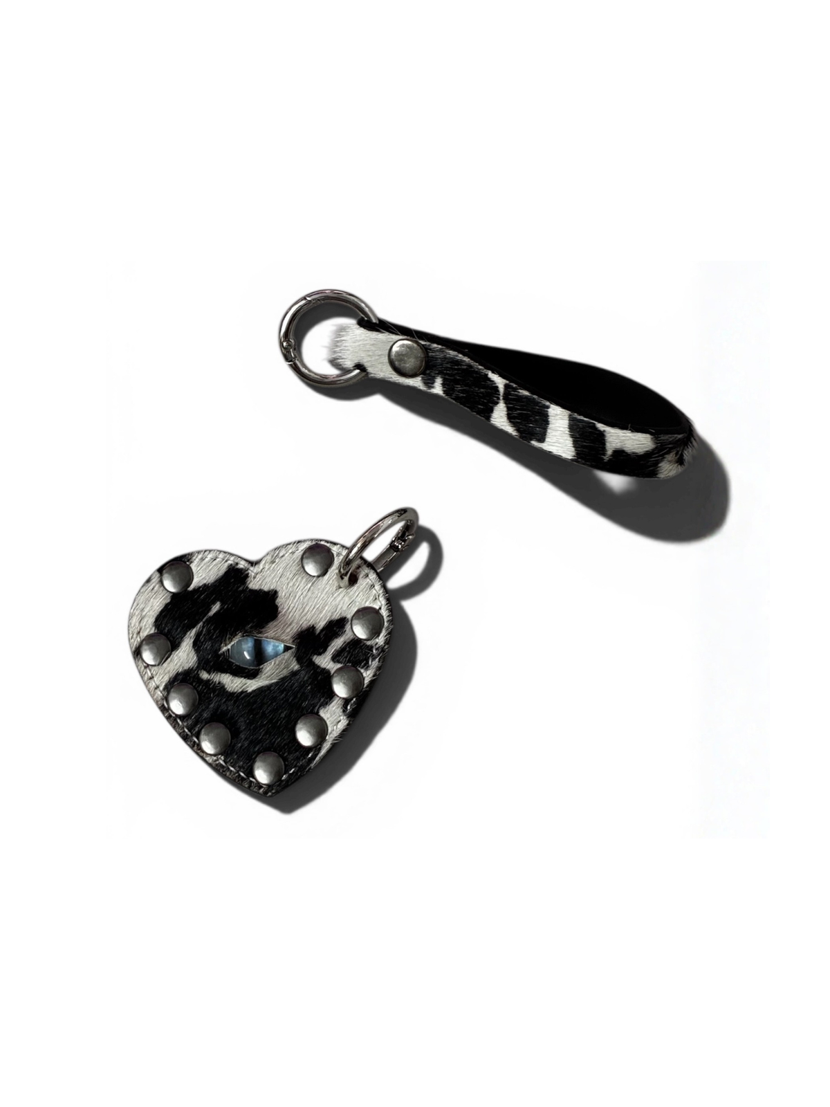 Punk Heart Keychain