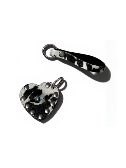 Punk Heart Keychain