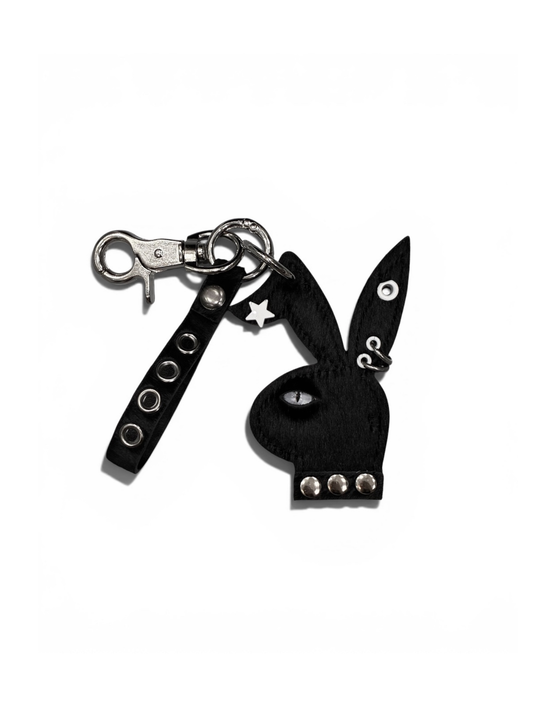 Rabbit Punk Keychain