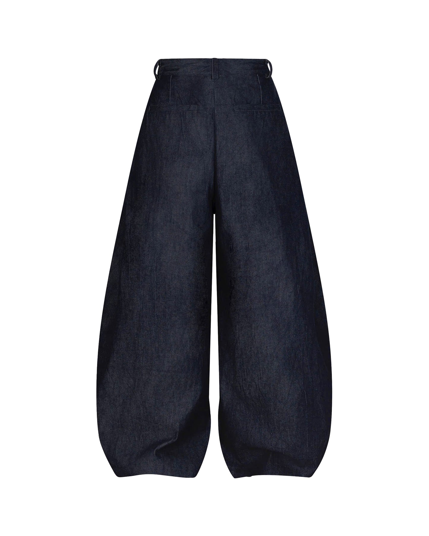 Rebel Pleated Wide Pants Raw Denim