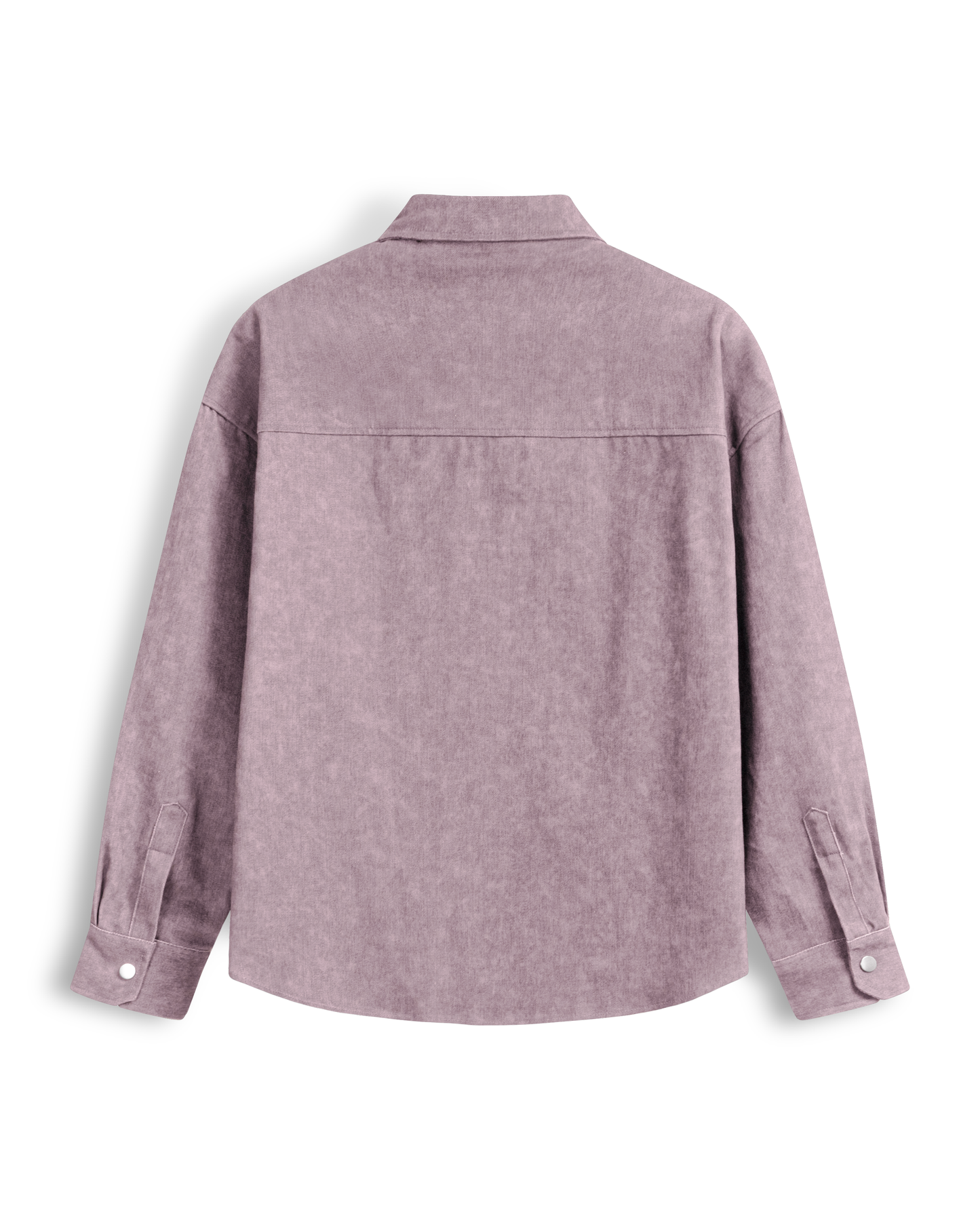 Bleach Effect Oversized Shirt