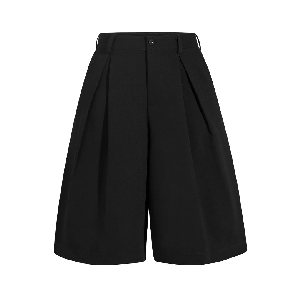 Pleated Baggy Short