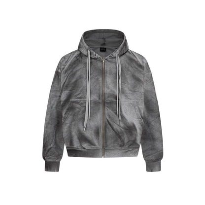 Dirty Grey Wash Hoodie