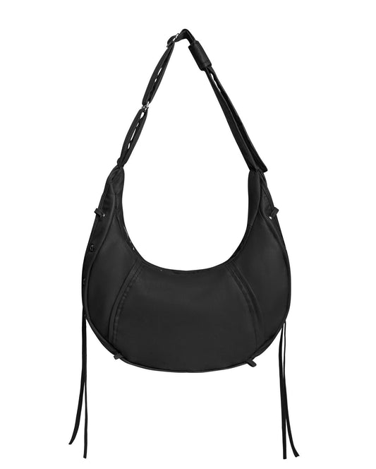 IVANKOV LACES HALF MOON BAG
