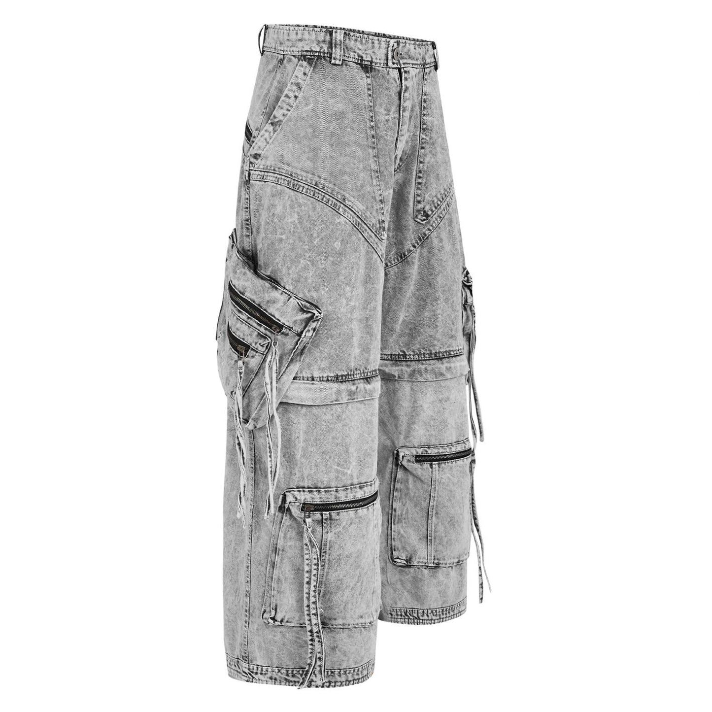 IVANKOV DETACHABLE NOMAD WASHED CARGO PANTS
