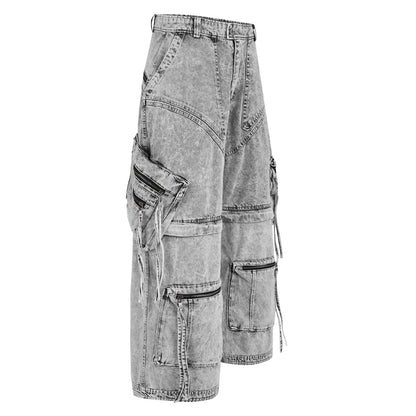 IVANKOV DETACHABLE NOMAD WASHED CARGO PANTS