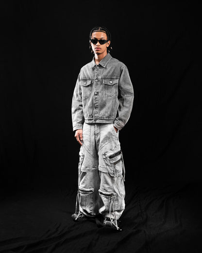 IVANKOV DETACHABLE NOMAD WASHED CARGO PANTS