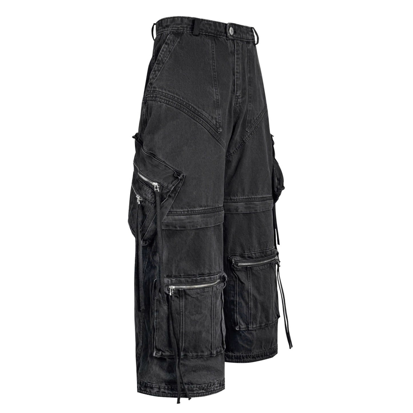 IVANKOV DETACHABLE NOMAD WASHED CARGO PANTS