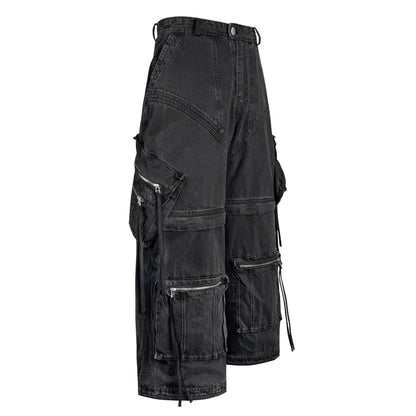 IVANKOV DETACHABLE NOMAD WASHED CARGO PANTS