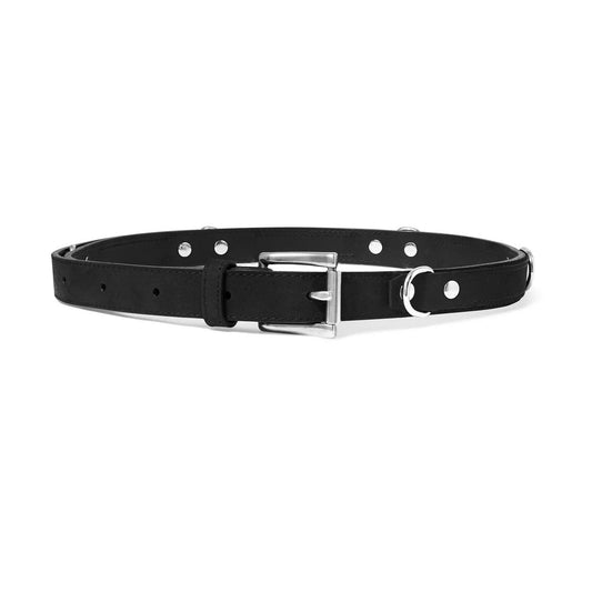 IVANKOV D RINGS LEATHER BELT